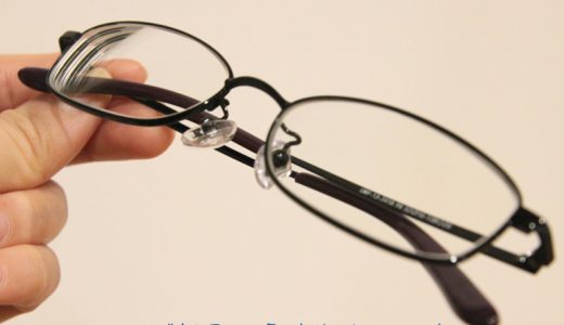 JINSの古いPCメガネ…壊れて修理をお願いしたら10分で鼻あても綺麗な新品になった件