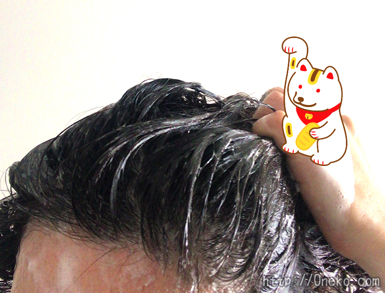 PGCDスカルプケアソープ サボン モーヴで頭皮もしっかり洗います