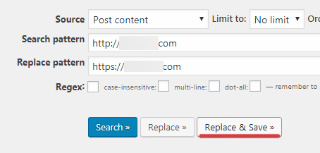 4.再度問題ないか確認して「Replace&Save」をクリック